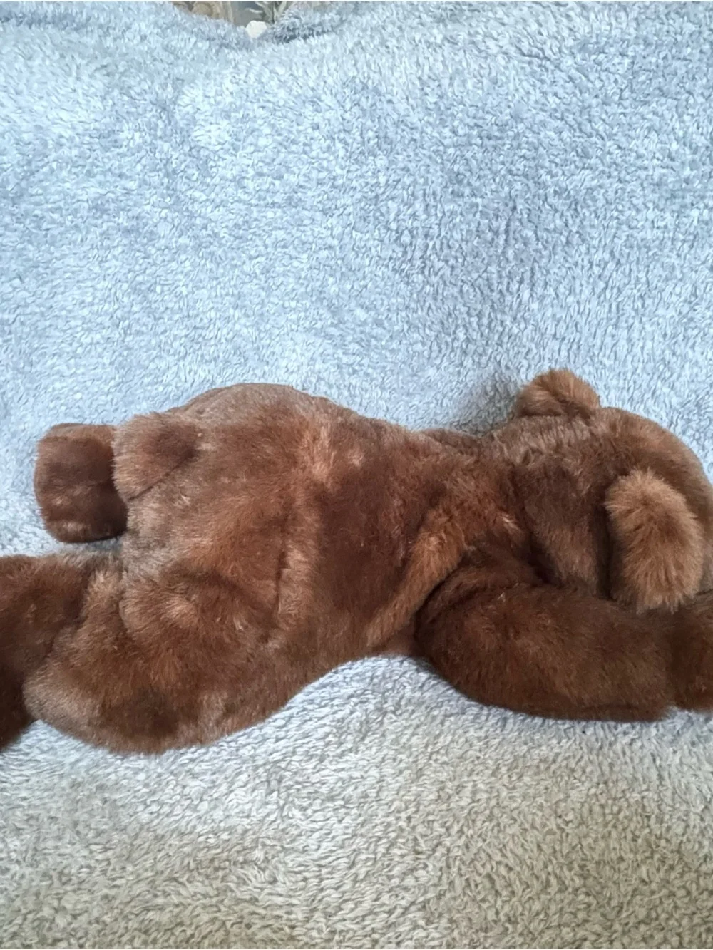 Ty Plush Classic 1996 Large Paws Brown 26” Grizzly Bear Stuffed Animal Laying
